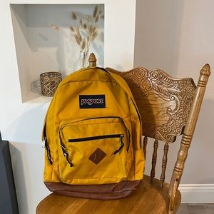 JanSport Mustard Yellow Backpack